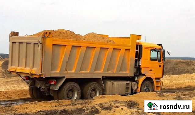 Доставка песка, щебня, чернозема по всей Ряз.обл Ижевское - изображение 1