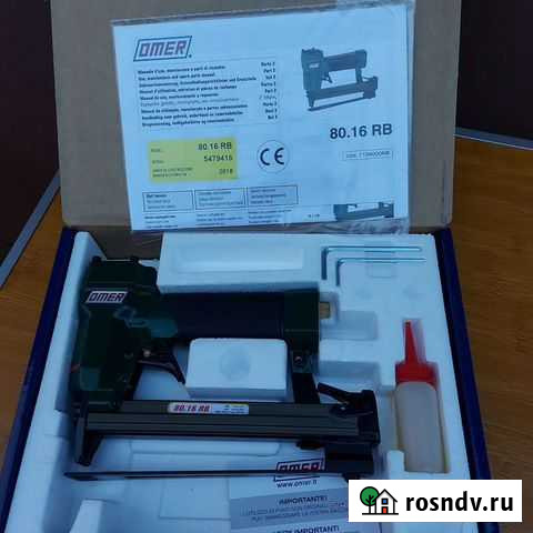 Пневматический скобозабивной инструмент Omer Старая - изображение 1
