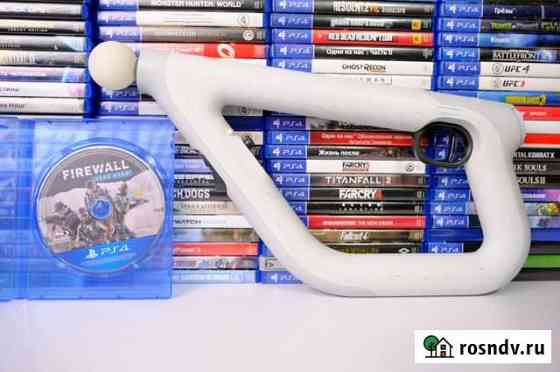 Aim controller ps4 (следы маркера) + диск Электросталь