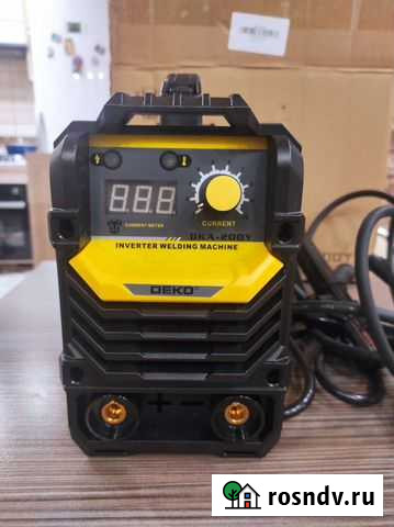 Новый сварочный инвертор Deko Dka-200Y Рыбинск - изображение 1