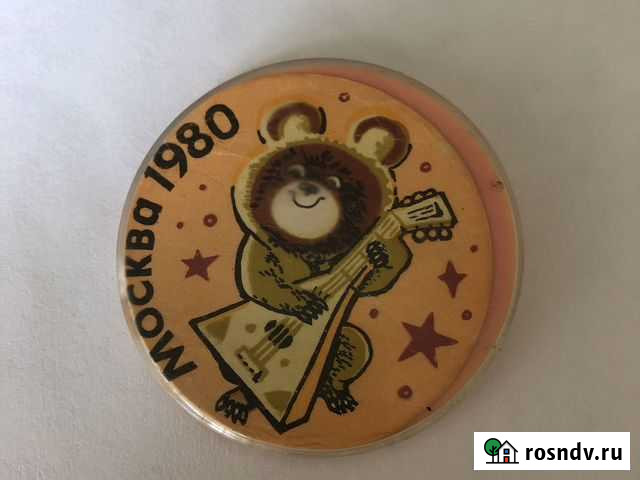 Значок олимпийский мишка Нижний Тагил - изображение 1