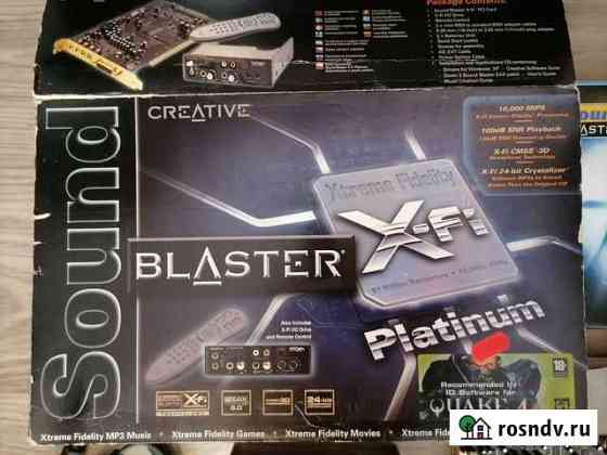 Звуковая карта Sound Blaster X-Fi Хабаровск