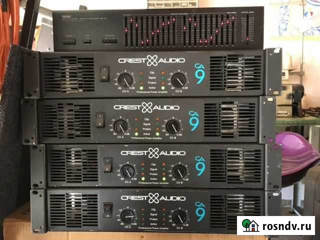 Усилитель crest CA9 USA Челябинск - изображение 1
