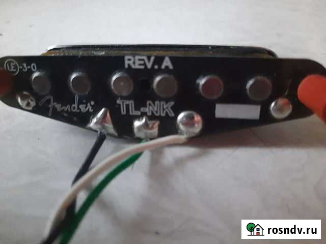 Звукосниматель fender SCN в нек на телекастер Тверь - изображение 1