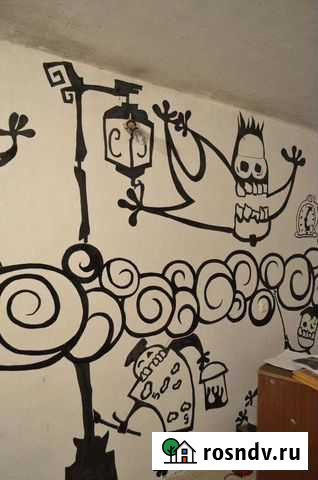 Рисунки на стенах сквизерами Астрахань - изображение 1