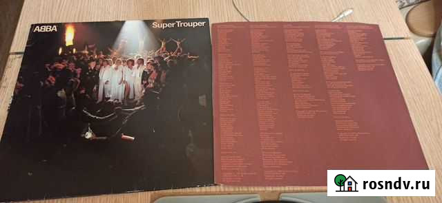 Пластинка abba Super Trouper (Sweden) 1980 Нижний Новгород - изображение 1