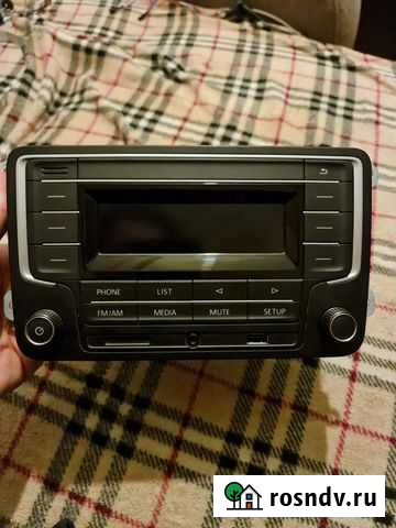 Штатная магнитола VW R140 Bluetooth USB AUX SD Кинешма - изображение 1