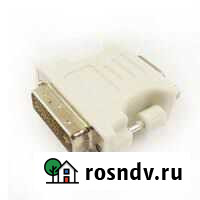 Переходник DVI(24+5) (M) - VGA (F), 49519 Уфа - изображение 1