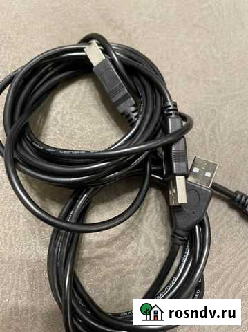 USB провод для принтера Москва - изображение 1