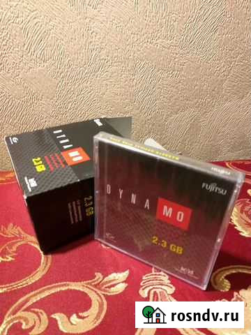 Магнитооптические диски Fujitsu dynamo 2,3GB gigam Выборг - изображение 1