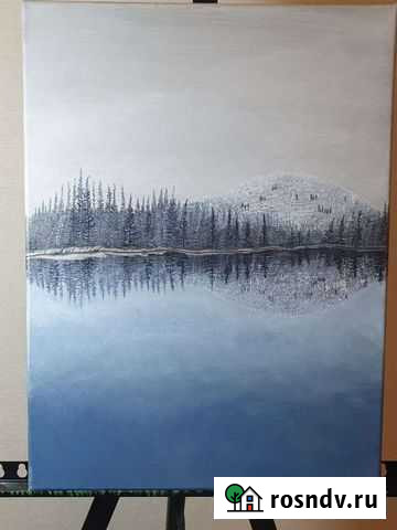 Картина акрилом Кировск - изображение 1