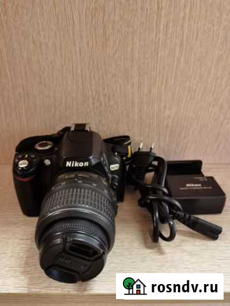 Зеркальный фотоаппарат Nikon D60 Тольятти - изображение 1