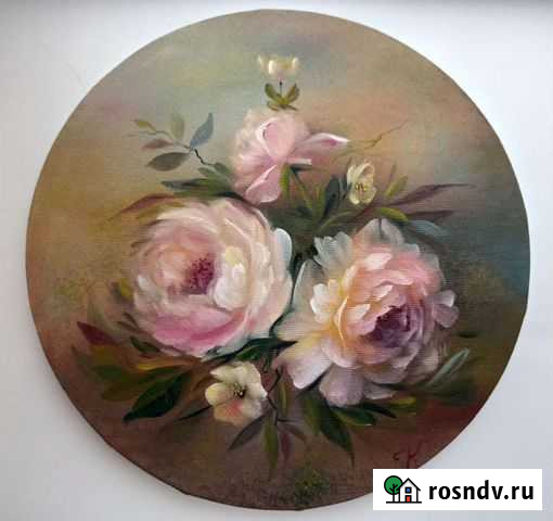 Картина Пионы и Бабочки Калининград - изображение 1