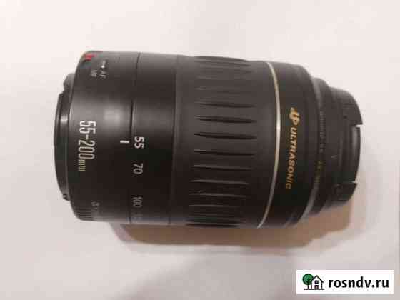 Объектив canon 55-200mm Япония Екатеринбург