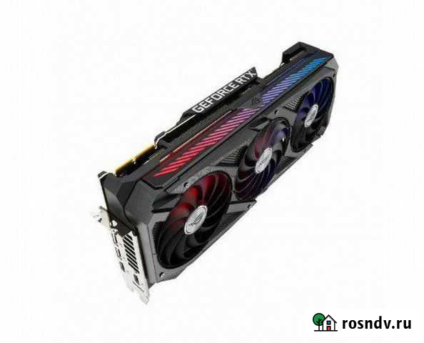 Видеокарта asus ROG Strix. GeForce RTX 3090 24GB Иркутск - изображение 1