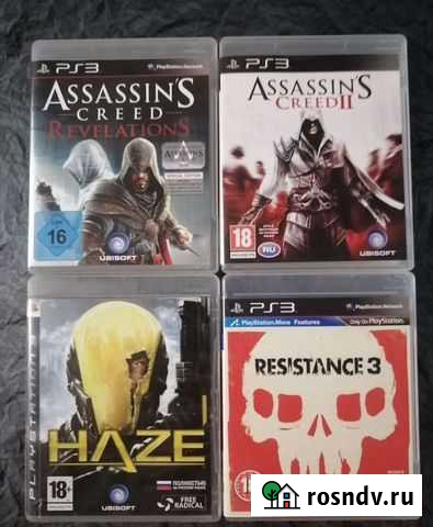 Assassins creed, resistance 3 и haze ps3 Саратов - изображение 1