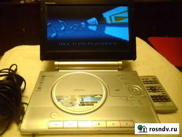 Двд.портативный Panasonic-110 экран 11 дюймов Москва - изображение 1