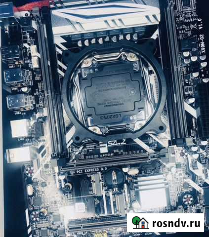 Комплет szmz x99 2011-3 + 2630Lv3 DDR4 Самара - изображение 1