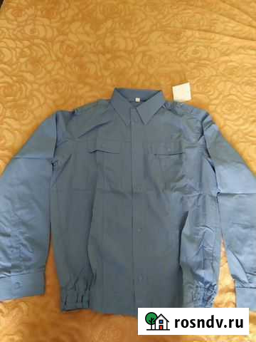 Военная рубашка голубая Севастополь - изображение 1