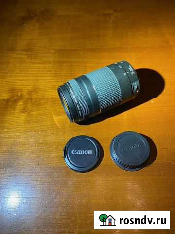 Объектив canon EF 75-300mm f/4-5.6 III Липецк - изображение 1