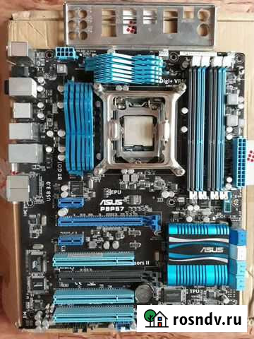 Asus P8P67 LGA 1155 + CPU i5 2500K Чайковский - изображение 1