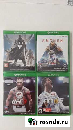 Диски для приставки Xbox One. Новые Омск - изображение 1