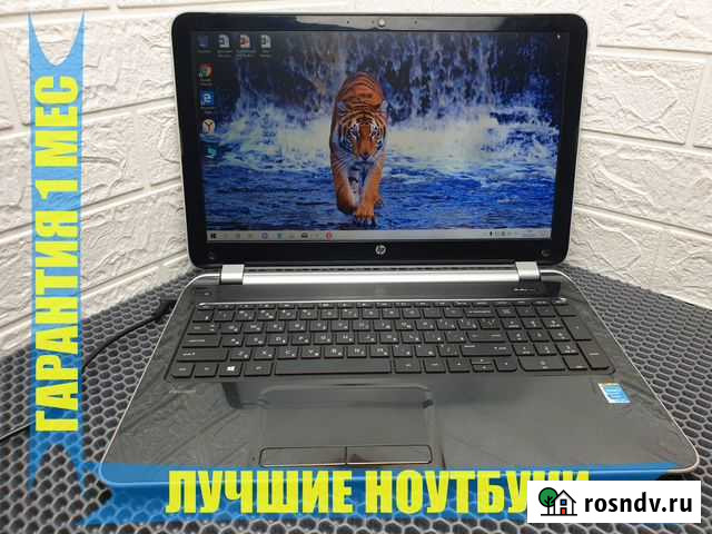 Ноутбук HP 15 SSD120/intel/4ram/win10 Гарантия Тольятти - изображение 1