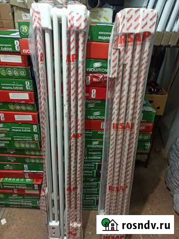 Радиатор вертикальный стальной алюминиевый 444444 Хабаровск - изображение 1