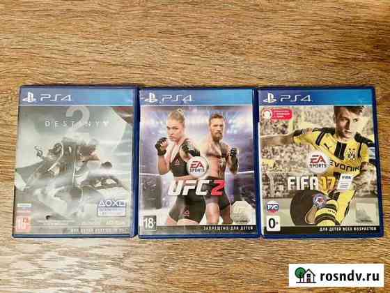 Игры для ps4 fifa 17 UFC 2 Destiny 2 Череповец