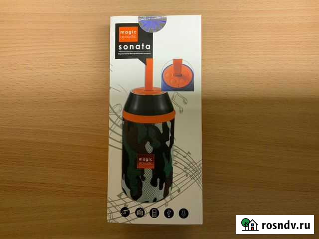 Портативная Bluetooth колонка Magic acoustic sonat Тюмень - изображение 1