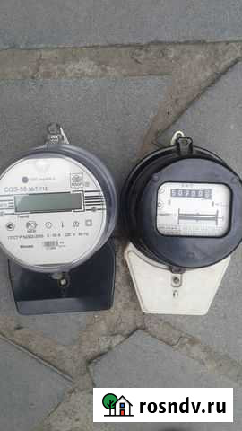 Счетчик электрический бу Большой Исток - изображение 1