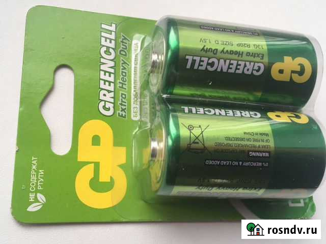 Батарейки GP LR20 Калач-на-Дону - изображение 1