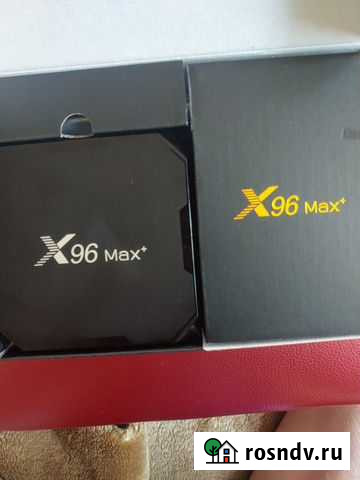 Тв приставка x96 max plus 4/32 Курск - изображение 1