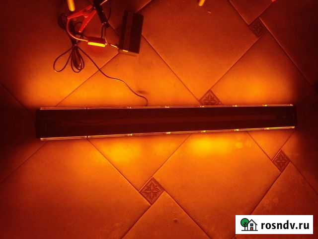 Светодиодная 2-х сторонняя панель COB-LED желтая 1 Островцы - изображение 1