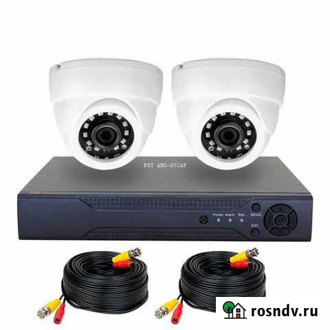 Комплект видеонаблюдения PST AHD-K02AF Калининград - изображение 1
