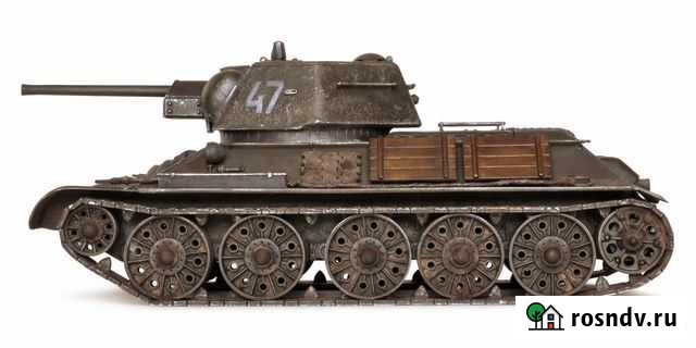 Модель танка Т-34-76 Биробиджан - изображение 1