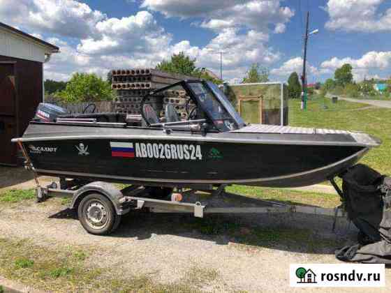 Салют 430 NL и Yamaha 40veos Ачинск
