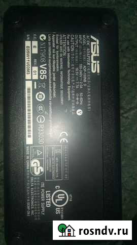 Блок питания для ноутбука Asus G73 19V, 6.32A, 120 Санкт-Петербург - изображение 1