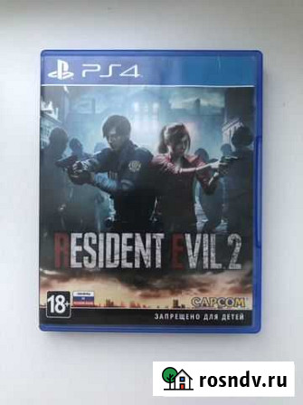 Resident Evil 2 remake ps4 Саранск - изображение 1