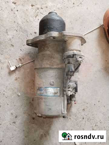 Стартер Камаз Cummins 24в 10зубьев 6кВт редукторны Рубцовск - изображение 1