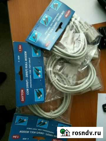 Dayton com db9(f) -db9(f) null modem 1,5m Уфа - изображение 1