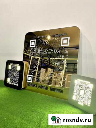 Вывеска для бизнеса с qr кодом 63063 Санкт-Петербург - изображение 1