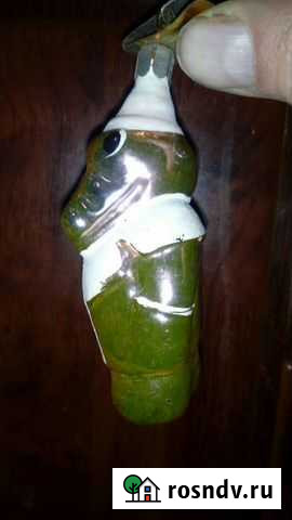 Ёлочная игрушка Крокодил Гена СССР на прищепке Новосибирск - изображение 1