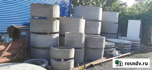 Кольца ж/б диметром 1м, 1.5 м, 2м Усть-Лабинск - изображение 1