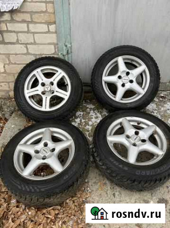 Комплект зимних колес R15 4/114.3 yokohama Волгоград - изображение 1