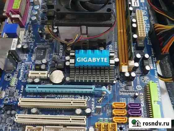 4 ядра AMD +мать +cooler Уфа