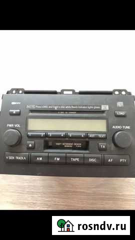 Продам штатную магнитолу на Прадо 120 Новосибирск - изображение 1