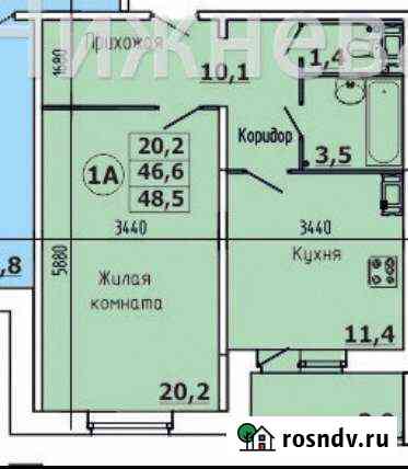 1-комнатная квартира, 48 м², 10/16 эт. на продажу в Нижневартовске Нижневартовск