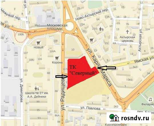 Торговое помещение, 100 кв.м. Курск - изображение 1