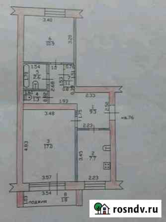 2-комнатная квартира, 50 м², 2/5 эт. на продажу в Моршанске Моршанск
